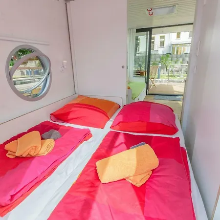 Botel Festliegendes Hausboot Ferienwohnung Nautino Mini Wildau (Dahme-Spreewald)
